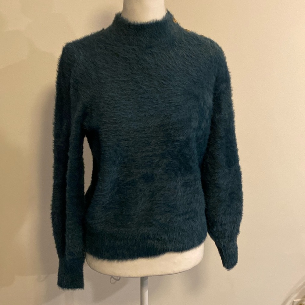 Cozy Teal Sweater for Women
